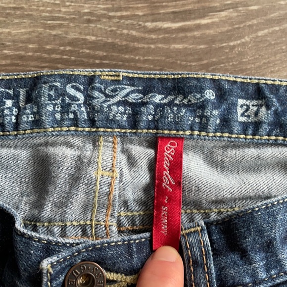 Women’s Guess Starlet Skinny Jeans Sz 27 - Picture 3 of 5